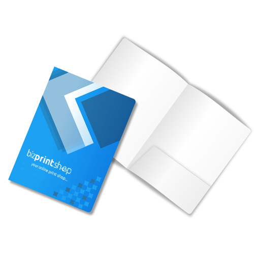 Print Folders Standard with Non-Print Pockets |