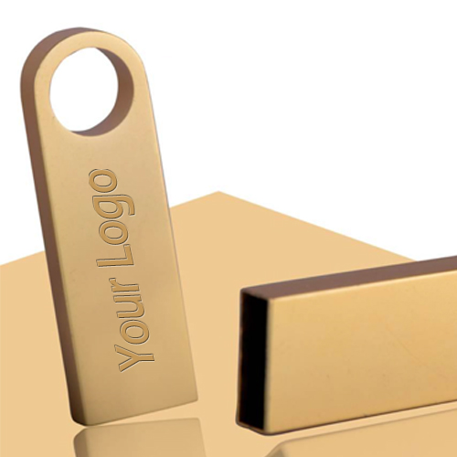 USB Drive Metal Golden