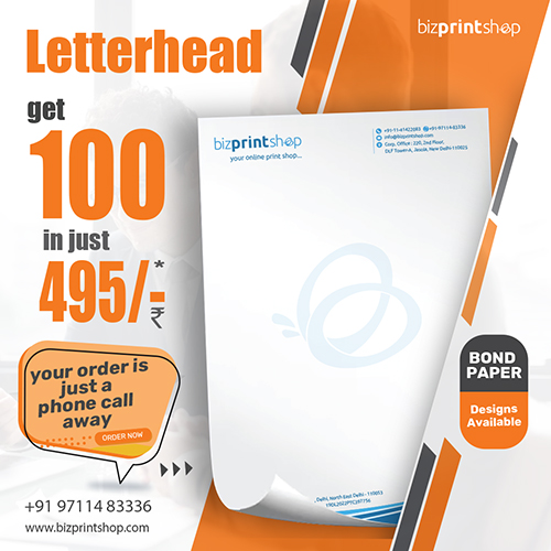 Special offer Letterhead Loose Sheets